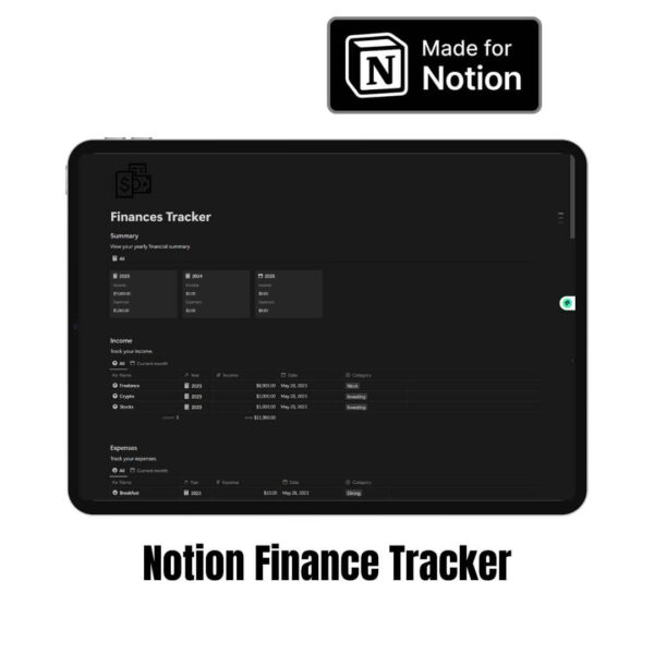 Finance Tracker